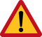 red and yellow warning sign - gratis png geanimeerde GIF