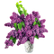 Bouquet de lilas mauve