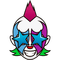 Psycho Clown - GIF animasi gratis