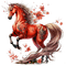 Лошадь арт - PNG gratuit GIF animé