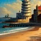 Historic Beach - ingyenes png animált GIF