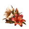 flower-cream-orange - PNG gratuit GIF animé
