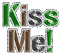 kiss me - GIF animé gratuit GIF animé