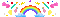 rainbow - Ilmainen animoitu GIF animoitu GIF