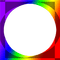 Round Circle Frame - darmowe png animowany gif