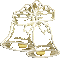 Christmas Bell Gold  - Bogusia - Besplatni animirani GIF animirani GIF