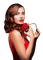 Woman Red Perfume - Bogusia - gratis png geanimeerde GIF