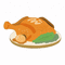 Thanksgiving Turkey - Безплатен анимиран GIF анимиран GIF