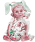 soave children girl easter eggs chuck pink green - gratis png geanimeerde GIF