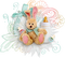It´s a Girl Baby Cluster - png gratuito GIF animata