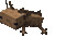 brown minecraft axolotl - GIF animado gratis GIF animado