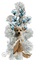 dog-flower-winter-minou52 - бесплатно png анимированный гифка