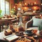 Cozy Coffee Shop - 免费PNG 动画 GIF