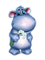 hippo by nataliplus - bezmaksas png animēts GIF