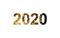 2020 new year deco text