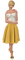 femme en jaune.Cheyenne63 - ücretsiz png animasyonlu GIF