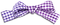 soave deco bow purple - zdarma png animovaný GIF
