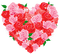 Kaz_Creations Valentine Love Hearts - zdarma png animovaný GIF