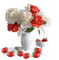 Kaz_Creations Deco Flowers Colours Vase Strawberries