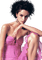 woman in pink sitting susnhine3 - zadarmo png animovaný GIF