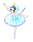 Ballerina - Nemokamas animacinis gif animuotas GIF