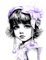 sm3 child girl png female purple - бесплатно png анимированный гифка
