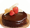 Chocolate Cake w/Strawberries - Free animated GIF Animated GIF