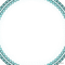 soave frame vintage deco circle corner teal - 免费PNG 动画 GIF