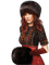 loly33 femme hiver - 免费PNG 动画 GIF