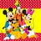 multicolore art image Mickey Minnie Disney multicolored color kaléidoscope kaleidoscope effet encre edited by me - δωρεάν png κινούμενο GIF