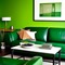 Green Leather Living Room - gratis png animeret GIF