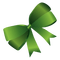 Kaz_Creations Green-Bow - бесплатно png анимированный гифка