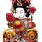 kikkapink surreal geisha - ilmainen png animoitu GIF