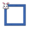 Small Blue Frame - zdarma png animovaný GIF