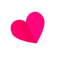 kikkapink deco scrap heart paper - PNG gratuit GIF animé