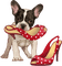 dolceluna dog shoes - kostenlos png Animiertes GIF