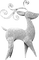 Kaz_Creations Christmas Deco Deer - Free PNG Animated GIF