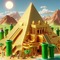 Super Mario Gold Pyramid - png gratuito GIF animata