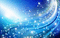 Animated Stars - Blue Background