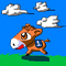 cheval de course - GIF animado grátis Gif Animado