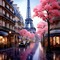 FONDO PARIS ROSA - RUBICAT - png gratis GIF animasi