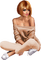 femme en marron.Cheyenne63 - Free PNG Animated GIF