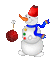 noel,christmas,gif,funny snowman,Pelageya - GIF animé gratuit GIF animé