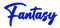 Fantasy.Text.Blue - By KittyKatLuv65 - png grátis Gif Animado