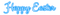 Happy Easter.Text.White.Blue - gratis png animerad GIF