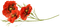 Blue DREAM  70 _ flowers_poppies - kostenlos png Animiertes GIF