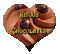 bisous chocolatés - Бесплатный анимированный гифка анимированный гифка
