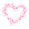 Kaz_Creations Pink-Hearts-Love - PNG gratuit GIF animé