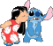 Lilo & Stitch - GIF animado grátis Gif Animado