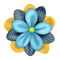 Kaz_Creations Deco Ribbon Flower Colours - 無料png アニメーションGIF